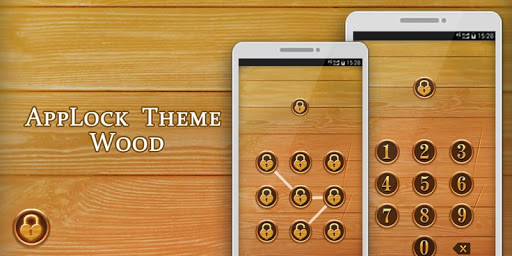 AppLock Theme Wood