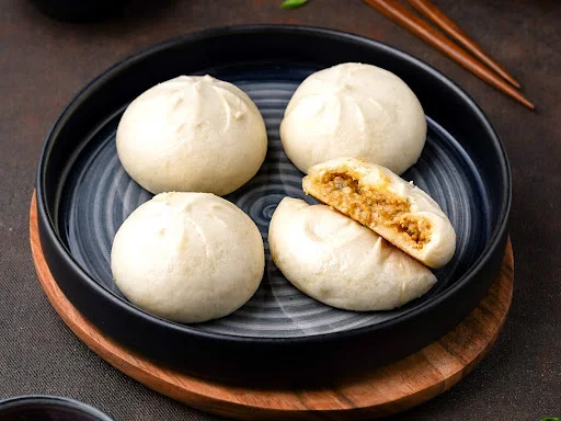 Creamy Chicken Baos (4 pcs)