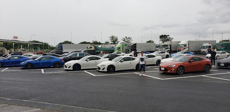 86のドライブ・86・BRZ・オフ会・海老名SAに関するカスタム事例の投稿画像1枚目