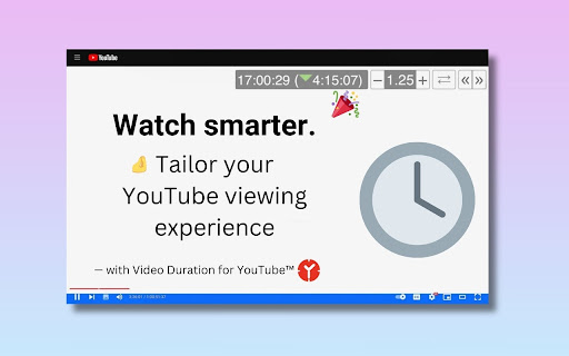 Video Duration for YouTube™