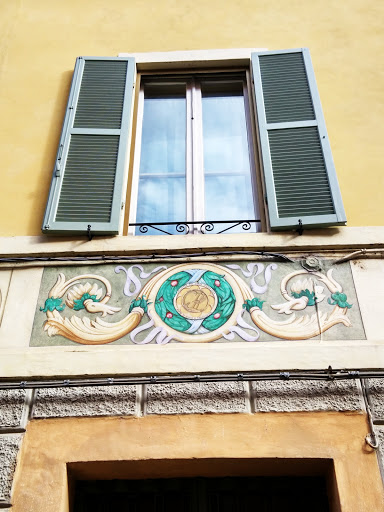 Affresco della Corona d'alloro