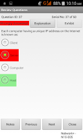 Sim-Ex Exam Sim for Network+ Screenshot