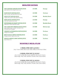 Healthy Kitchen Xpress menu 1