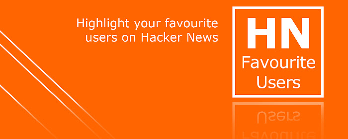HN Favourite Users marquee promo image