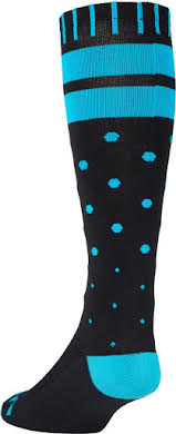 45NRTH Midweight Knee Sock - Cyan Spots alternate image 0