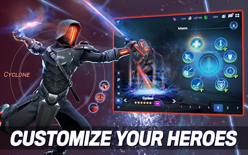 Crystalborne: Heroes of Fate Apk Mod v6.0.17.96 with OBB Data files. 3