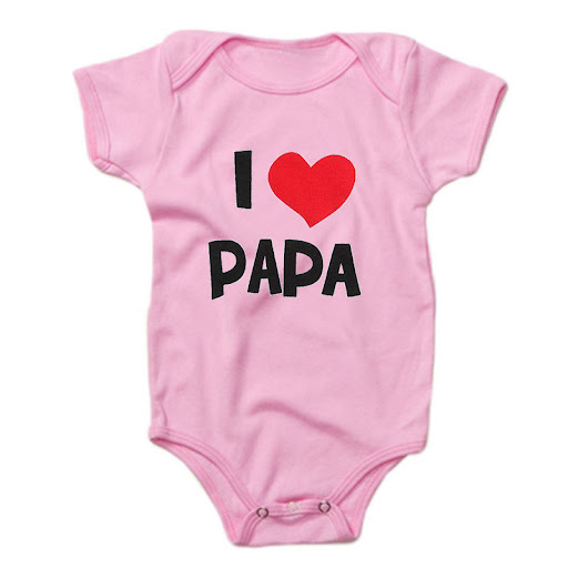 Title 8, DERMSPE Funny Super Mama Papa Printed Baby Romp...