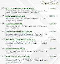 Veg Salad Company menu 4