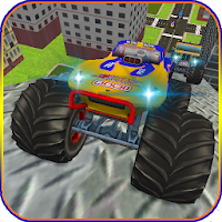 Real Monster Truck Stunt Racing Driving