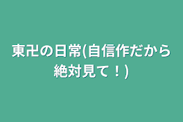 東卍の日常(自信作だから絶対見て！)