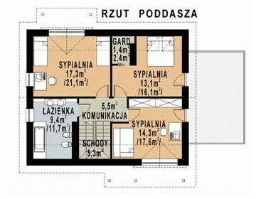 WB-0033 - Rzut poddasza