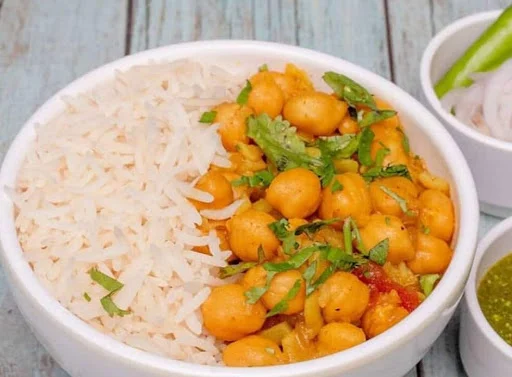 Desi Ghee Chole Rice