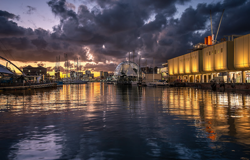 Tramonto al porto antico di Dariagufo