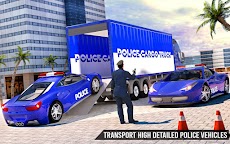 US Police Transporter Truck: Car Driving Gamesのおすすめ画像3