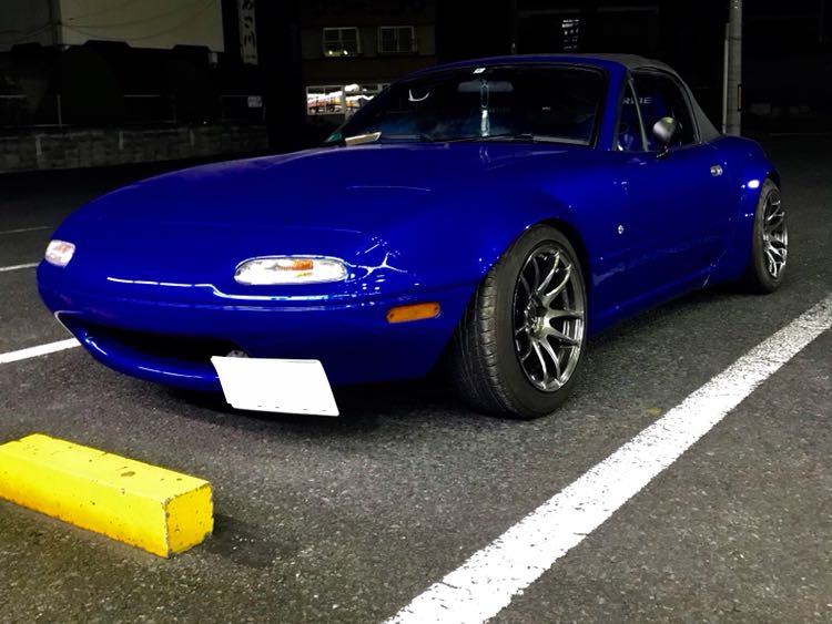 ロードスターのオーバーフェンダー・ロードスター ・work・事故車・車の整形外科 BodyCraftに関するカスタム事例の投稿画像2枚目