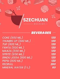 Szechuan Delight menu 3