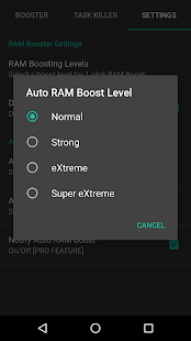 RAM Booster eXtreme Speed ​​Pro Screenshot