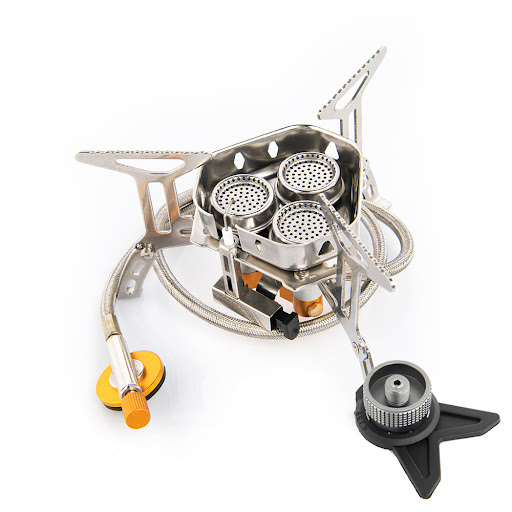 Title 4, Foldable Portable Split Windproof Picnic Stove ...