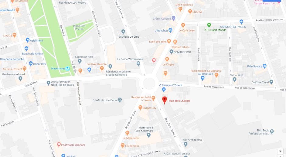 Location  parking   à Lille (59000), 75 €