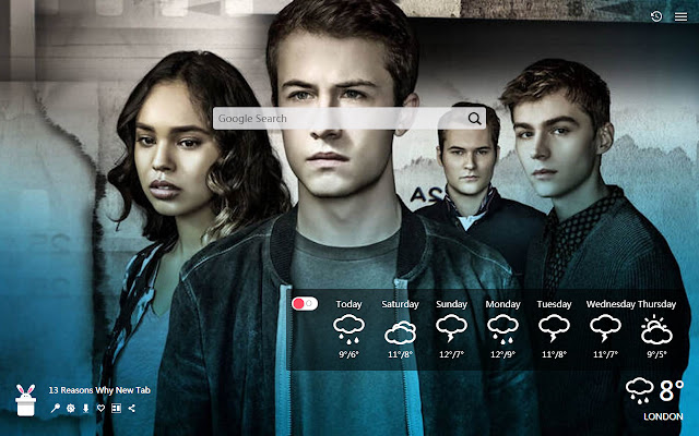 13 Reasons Why New Tab, Wallpapers HD