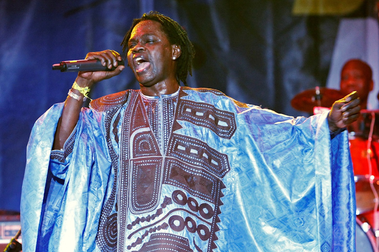 Senegalese musician Baaba Maal.