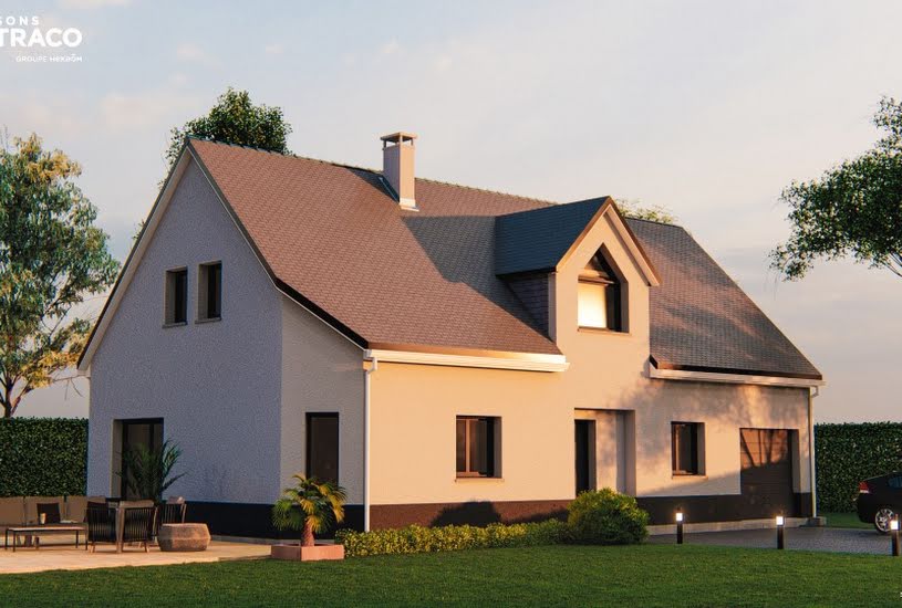  Vente Terrain + Maison - Terrain : 700m² - Maison : 132m² à Roumare (76480) 