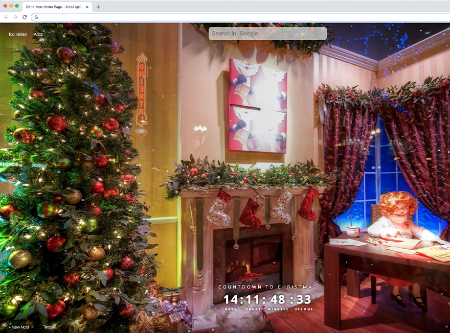 Christmas Home Page Preview image 1