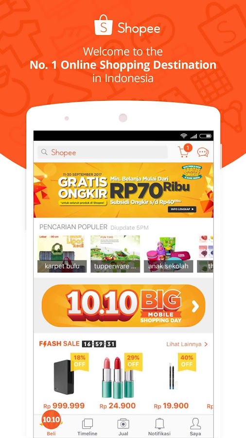  Shopee  No 1 Belanja  Online  Android Apps on Google Play