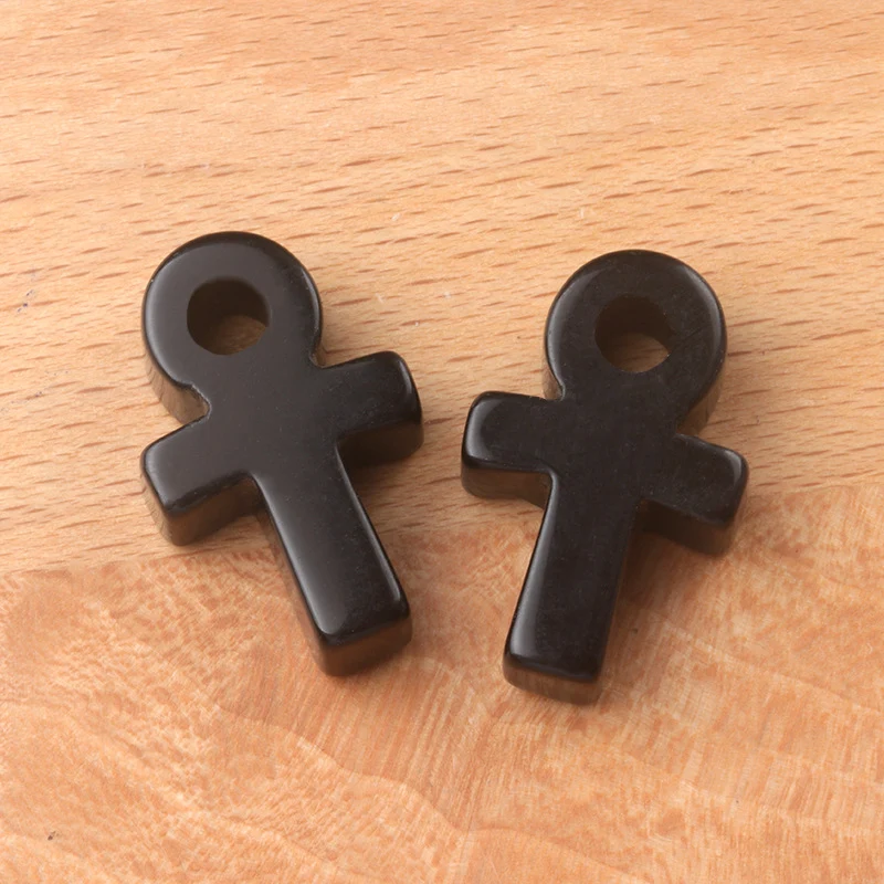 Title 7, Fashion Kristal Agaat Kruis Hanger, een prachti...
