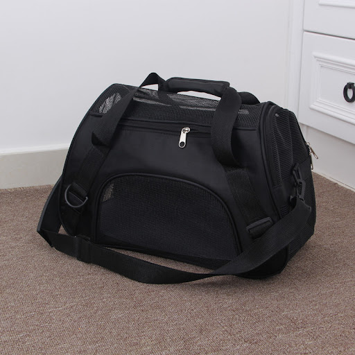 Title 2, Portable Pet Mesh Carrier Bag Breathable Travel...