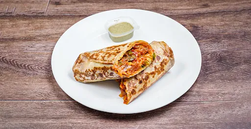 Egg Masala Kathi Roll