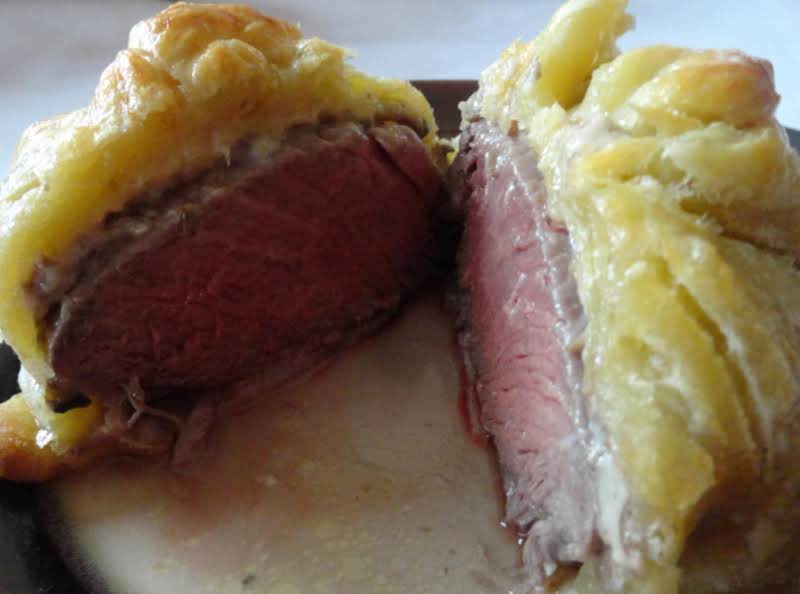 Individual Beef Wellington With Mushroom Pate