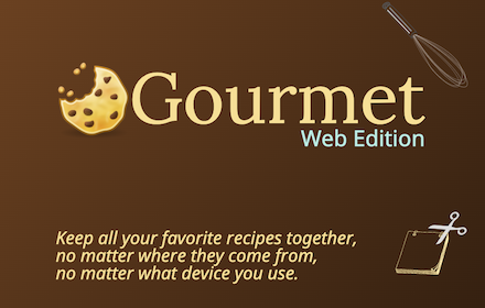 Gourmet Recipe Manager Preview image 0