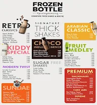 Frozen Bottle menu 2