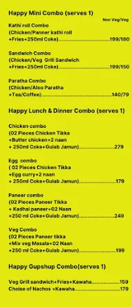 Happy Soul Cafe menu 4