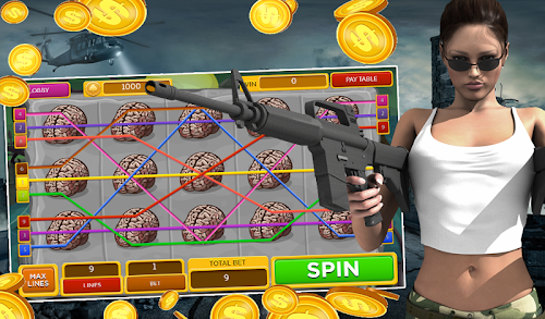 Android application Zombie Slots - Undead Attack screenshort