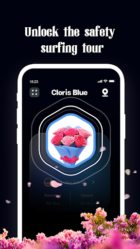 Screenshot Cloris Blue VPN