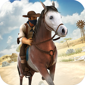 Western Cowboy - Horse Racing logo