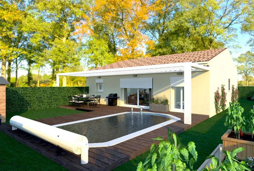  Vente Terrain + Maison - Terrain : 400m² - Maison : 85m² à Le Pontet (84130) 