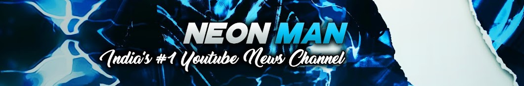 Neon Man Banner