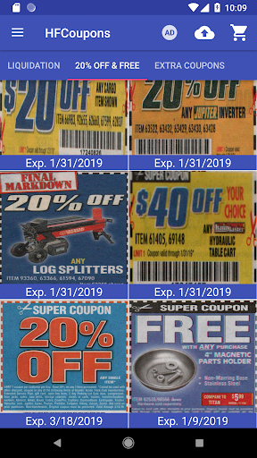 Coupons for Harbor Freight Tools