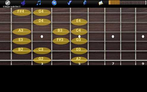 Gitarrenschule pro Captura de pantalla