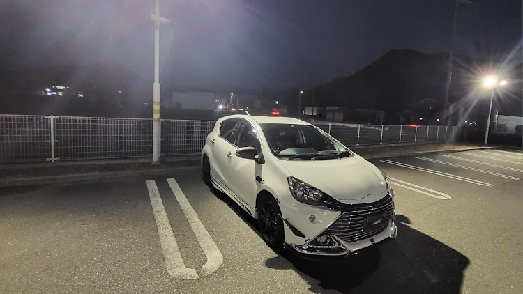 アクアG'sの夜の駐車場・孤独感・カナード割れた・瞬間接着剤・強力接着剤に関するカスタム事例の投稿画像5枚目