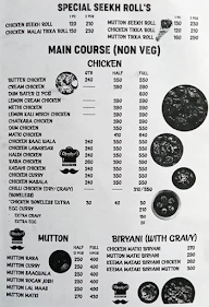 Chawla's² menu 3