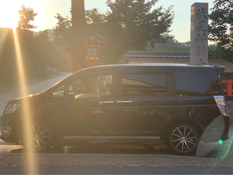 ステップワゴンスパーダのRK5・朝練・伏見稲荷大社・宇治川ライン・朝陽に関するカスタム事例の投稿画像3枚目