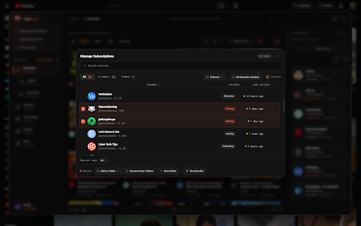 SubDeck: YouTube Subscription Manager screenshot 6