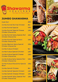 Shawarma Cravings menu 3