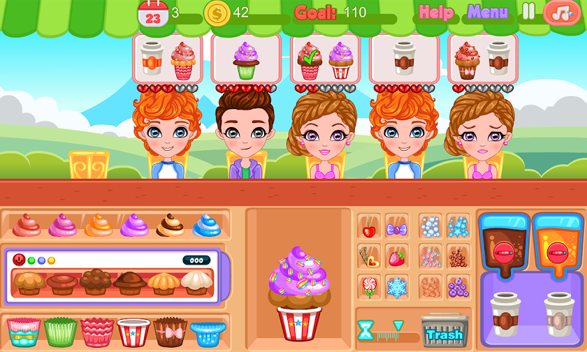 Super Market Cupcakes Screen 3