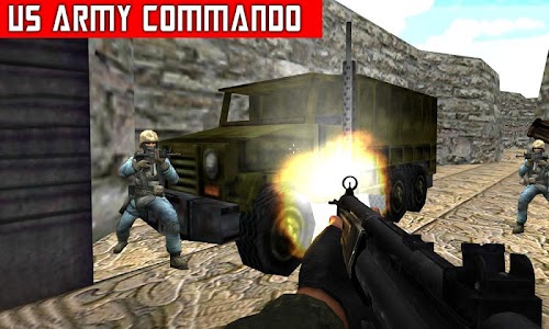 Android application US Army Commando Combat Fight screenshort