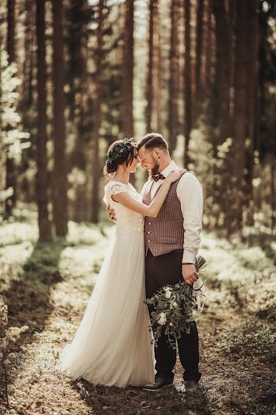 Fotógrafo de casamento Ieva Vogulienė (ievafoto). Foto de 25 de outubro 2018